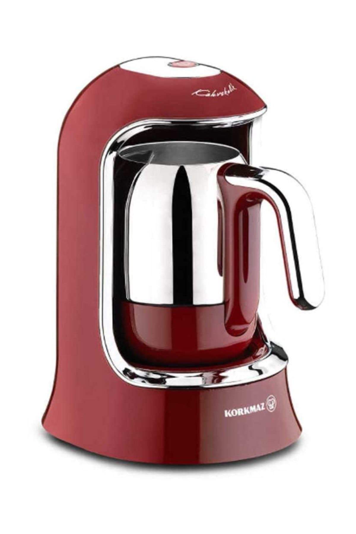 KORKMAZ A860-03 Korkmaz Kahvekolik Kırmızı Otomatik Kahve Makinesi